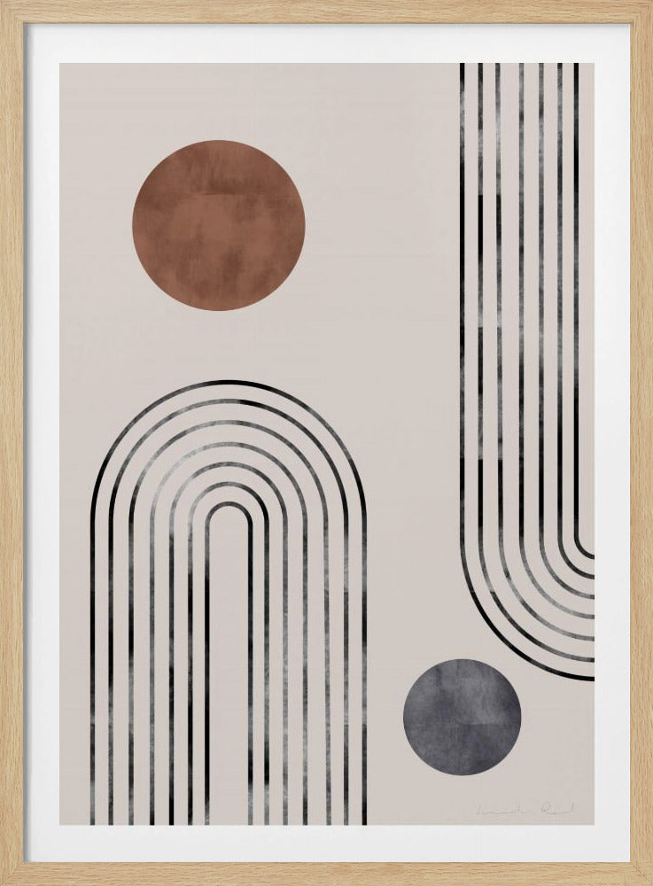 Bögen und Knospen | Poster