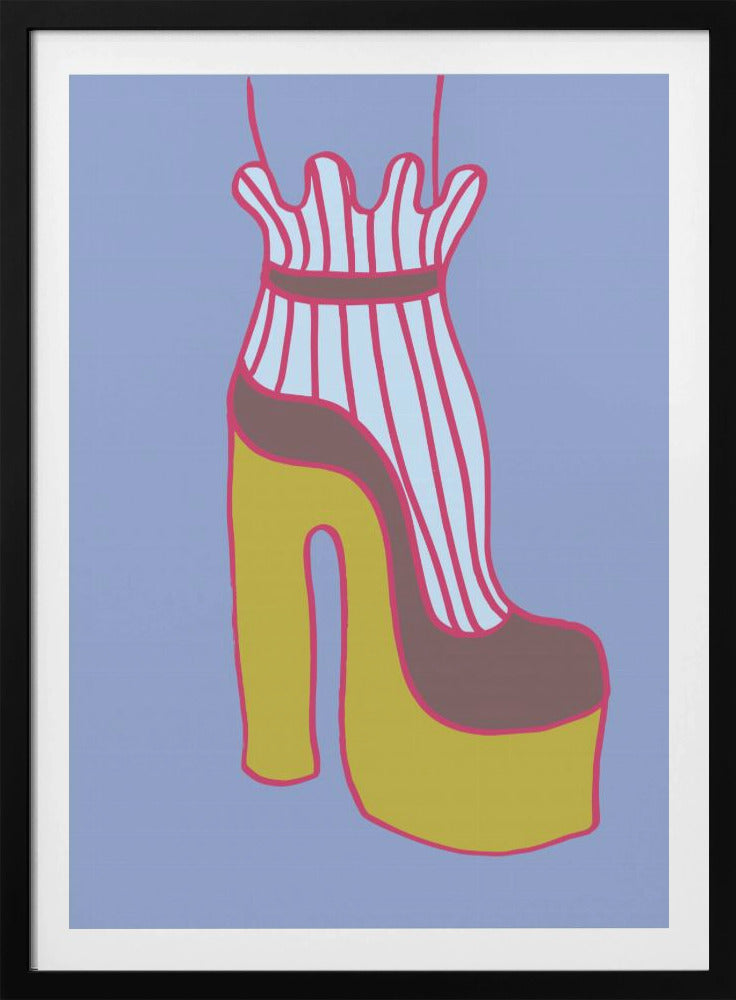Gelber Absatz 01 | Poster