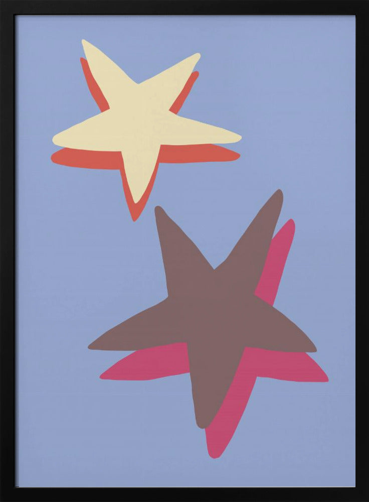 Blauer Stern | Poster