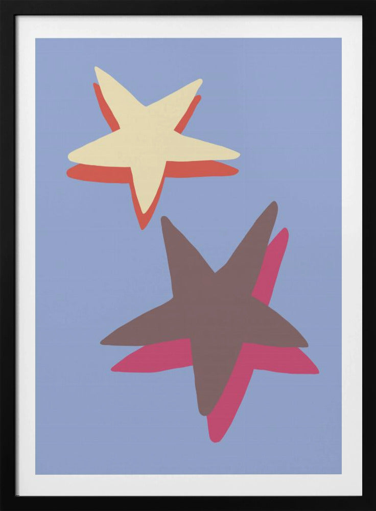 Blauer Stern | Poster