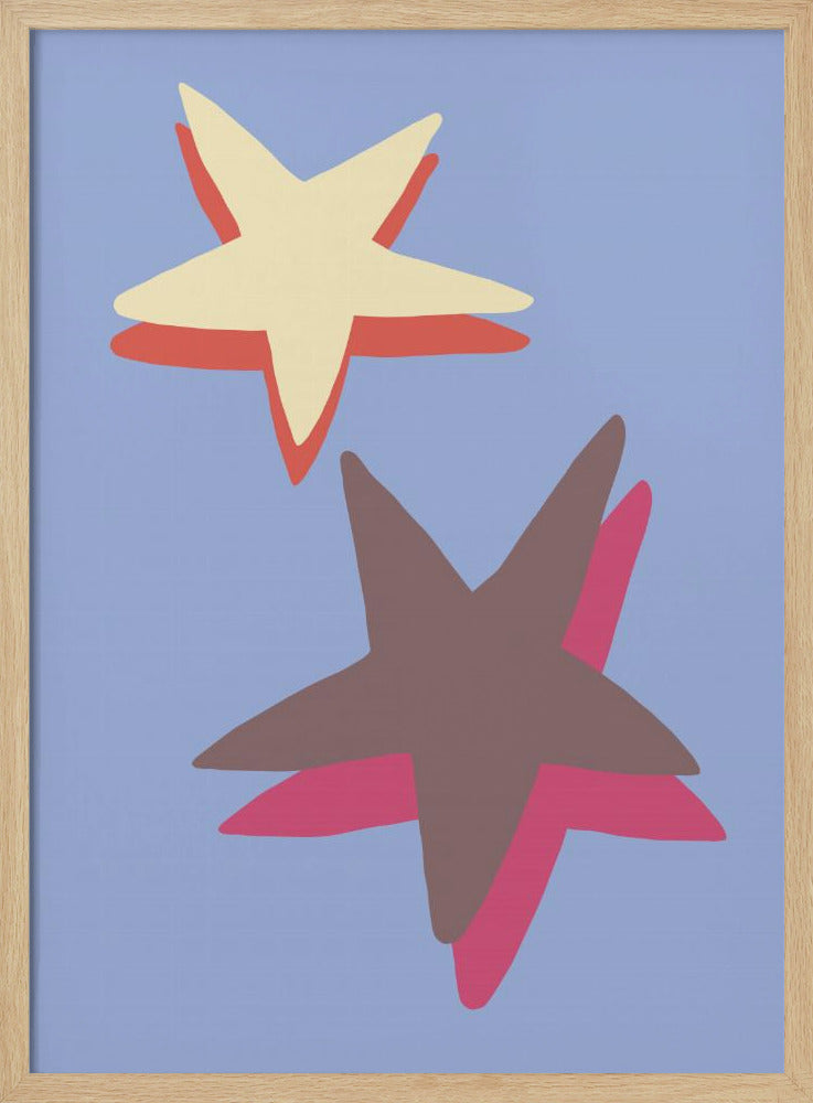 Blauer Stern | Poster