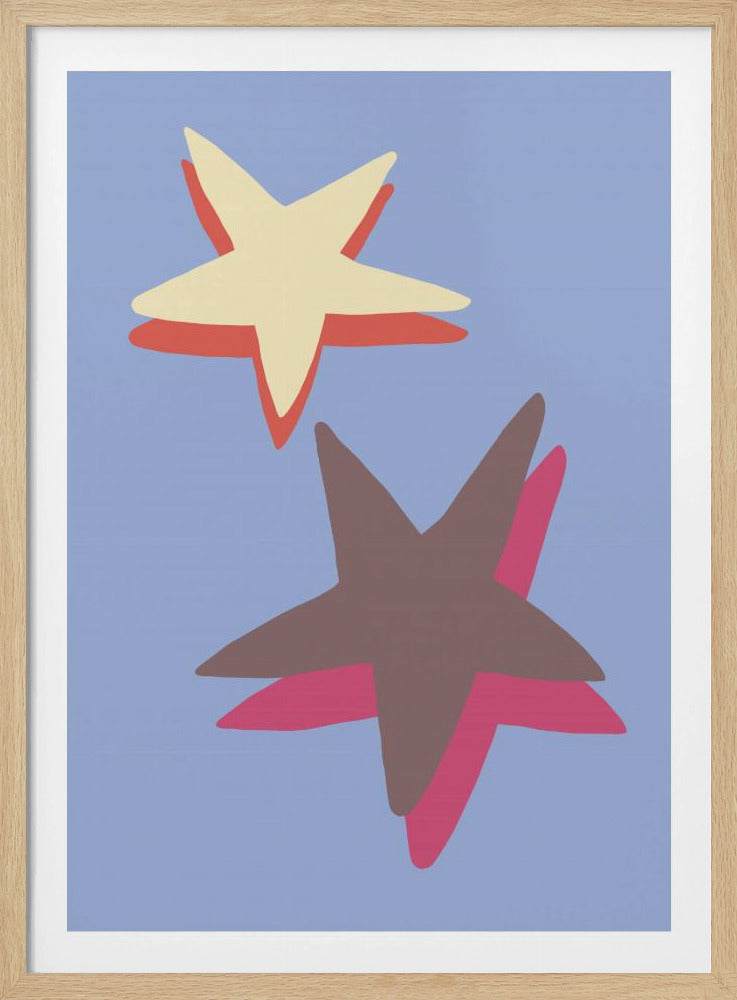 Blauer Stern | Poster
