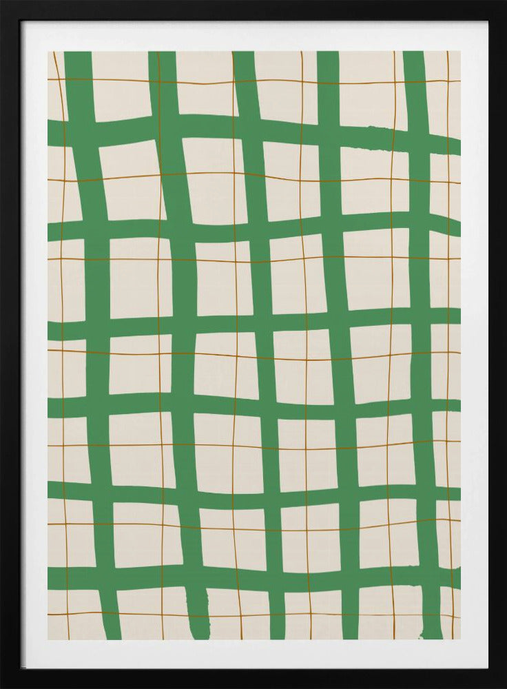 Grünes Gitter | Poster