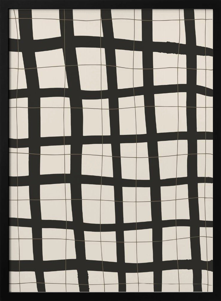 Schwarzes Gitter | Poster