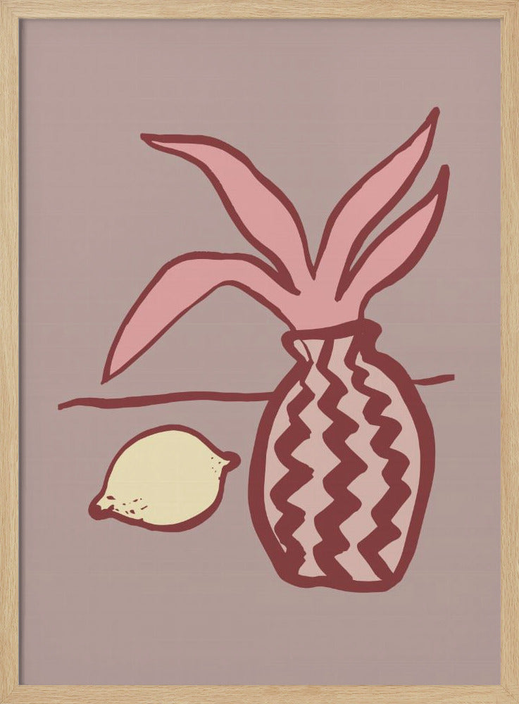 Rosa Zitrone | Poster