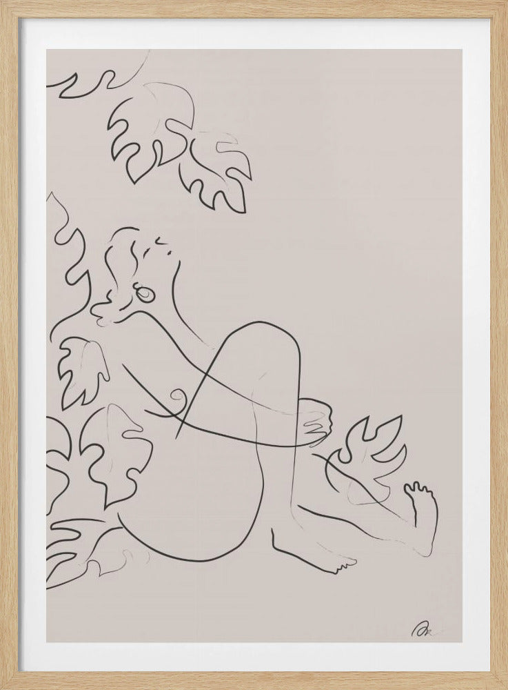 Embrace Nature Beige | Poster