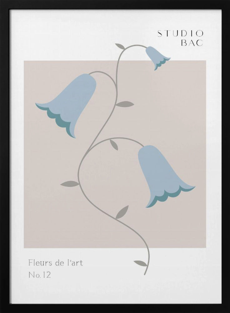 Bluebells Studio Bac | Poster