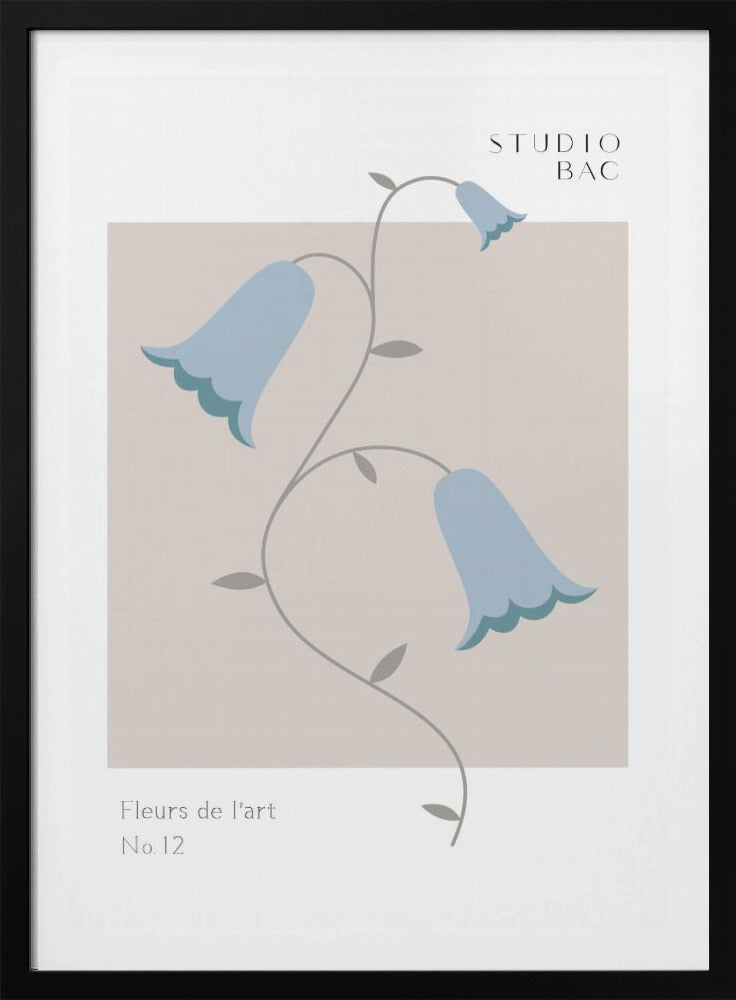Bluebells Studio Bac | Poster