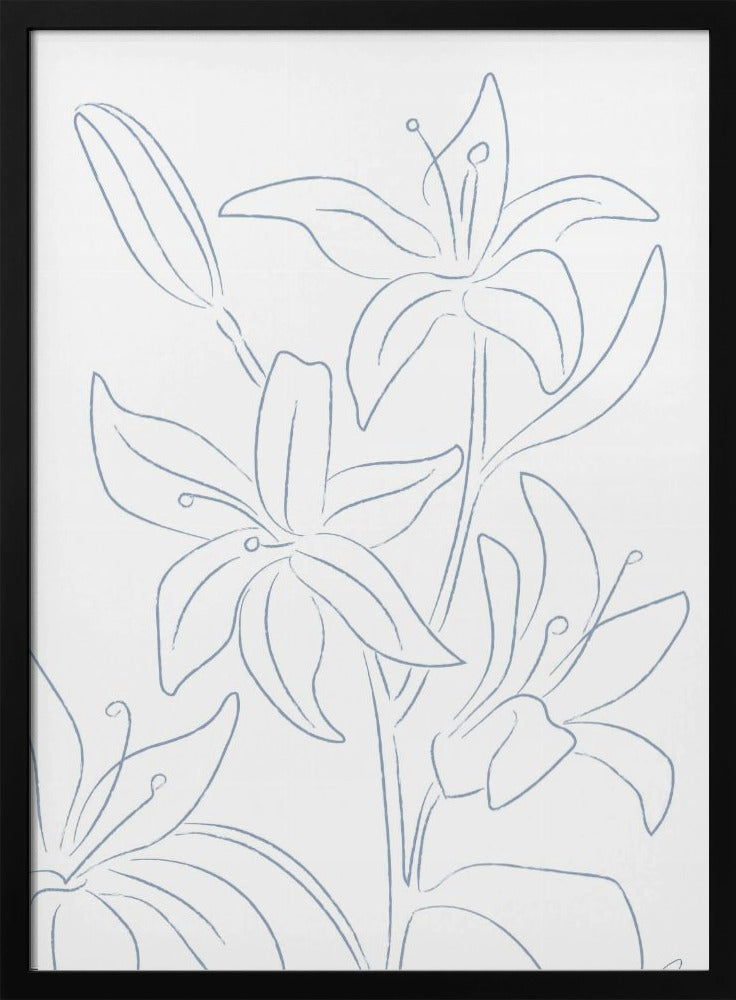 Lilien Nr. 01 | Poster