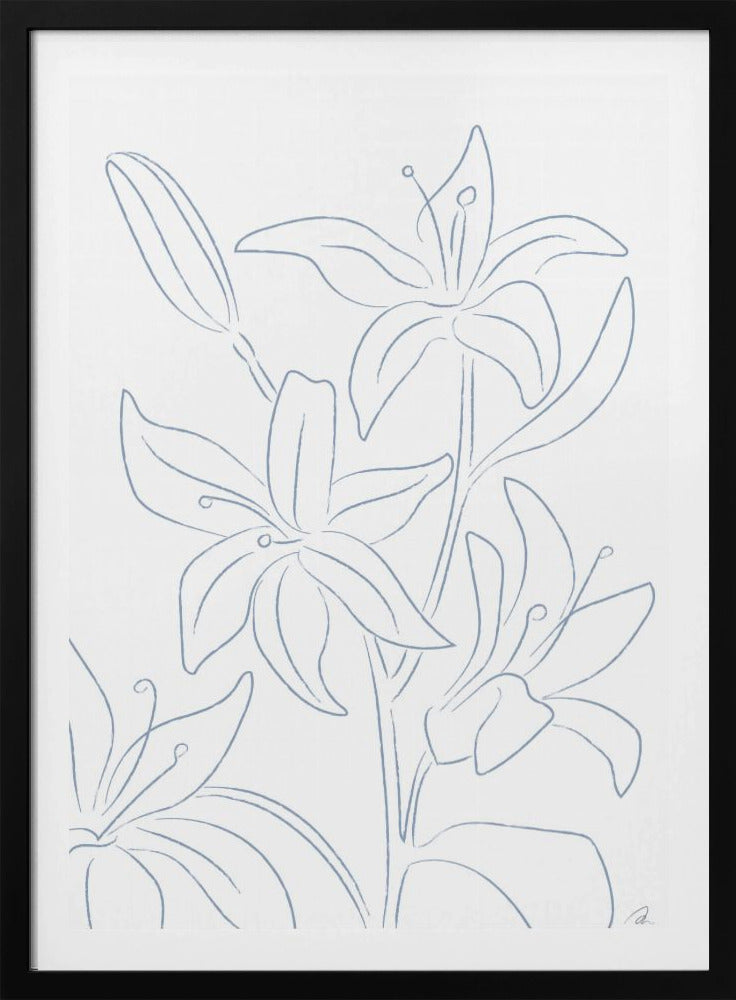 Lilien Nr. 01 | Poster