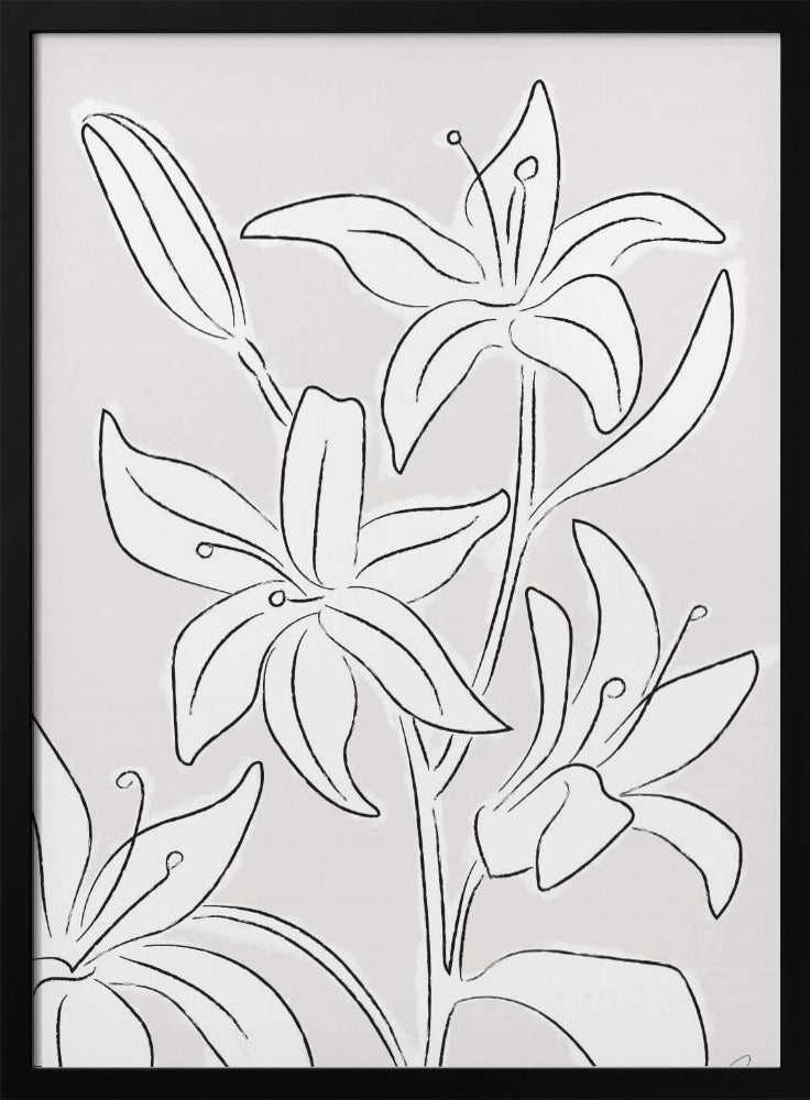 Lilien Nr. 03 | Poster
