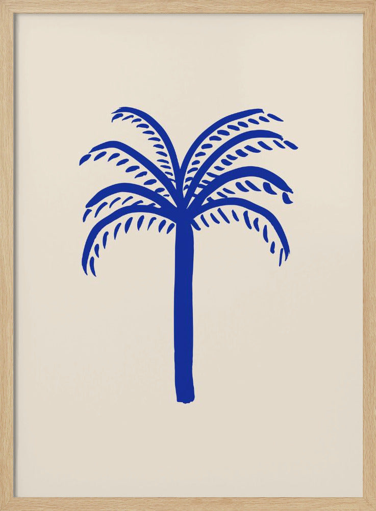 Blaue Palme | Poster