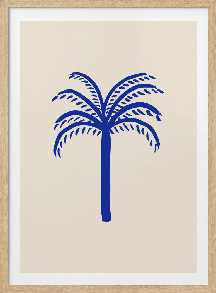 Blaue Palme | Poster