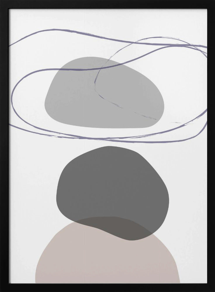 New Shapes Beige 04 | Poster