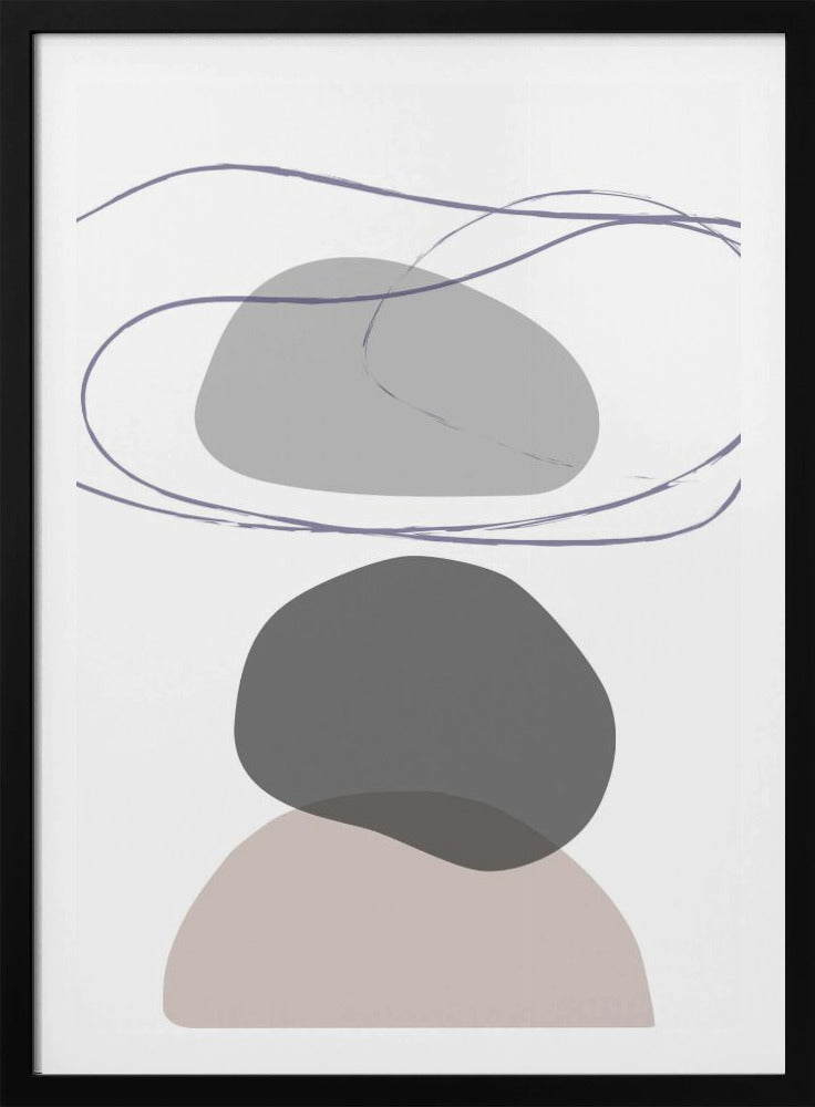 New Shapes Beige 04 | Poster