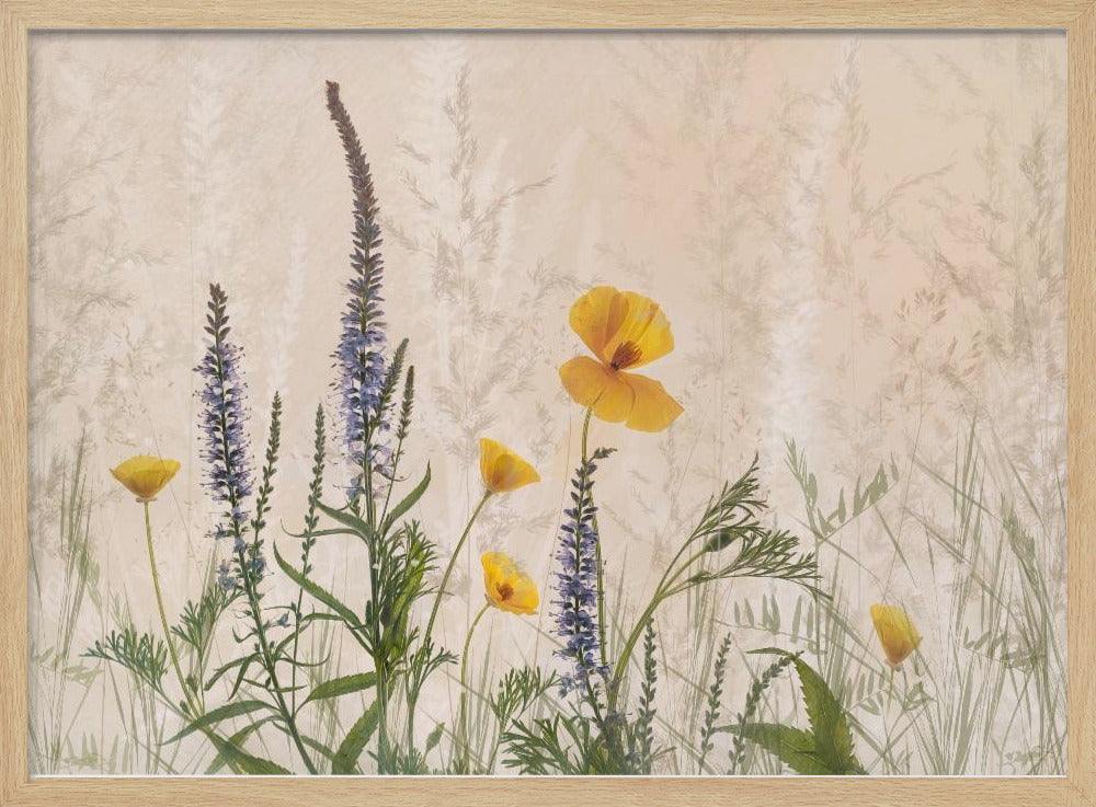 Träume von Blumen | Poster