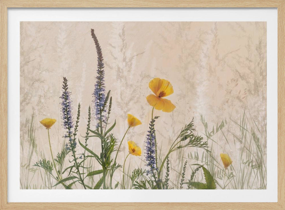 Träume von Blumen | Poster