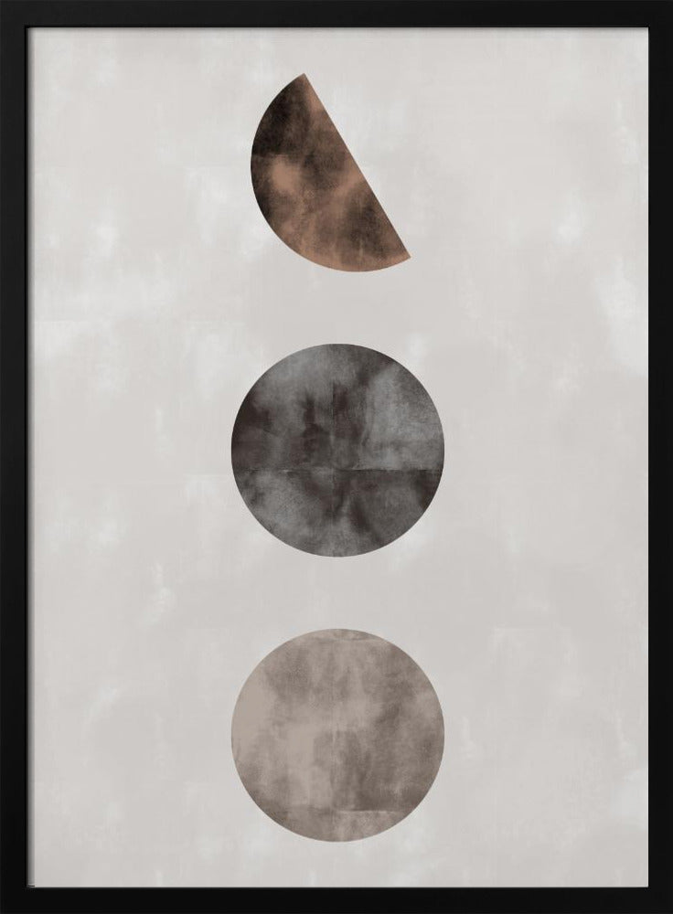 geo_3 amigos_002_brown | Poster