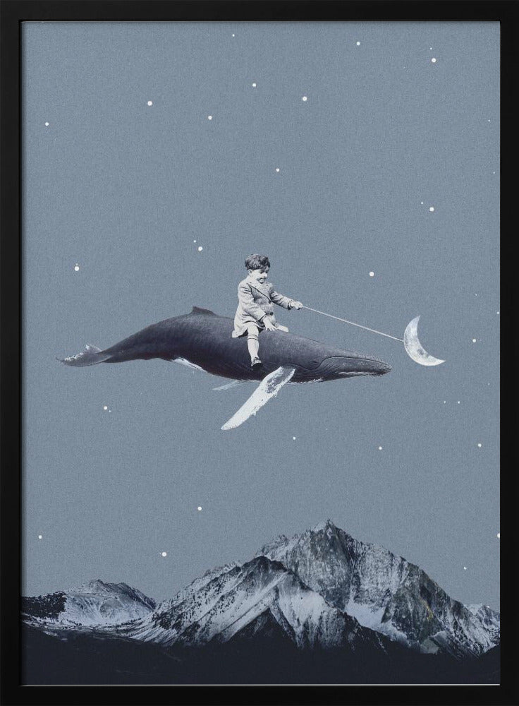 Zielen Sie auf den Mond | Poster