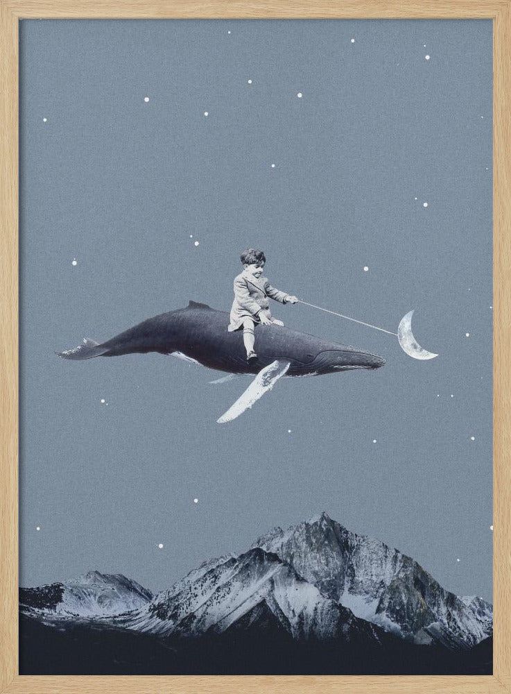 Zielen Sie auf den Mond | Poster