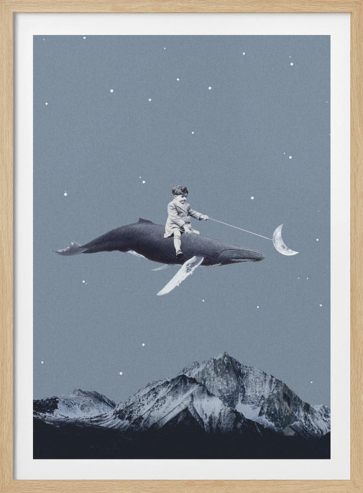 Zielen Sie auf den Mond | Poster