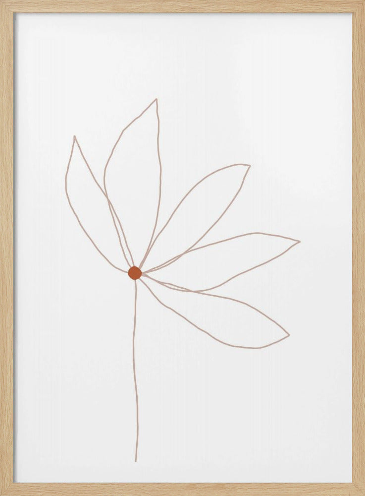Zarte Blume | Poster