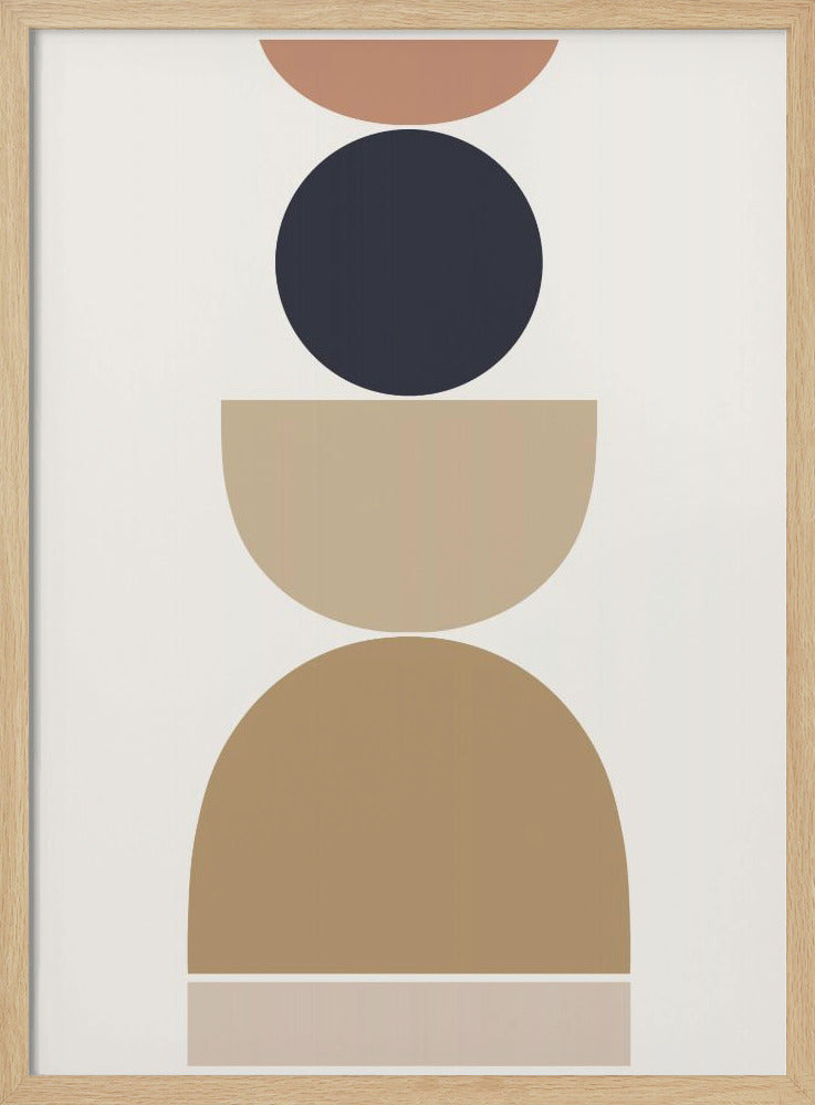 Abstrakte geometrische Harmonie | Poster