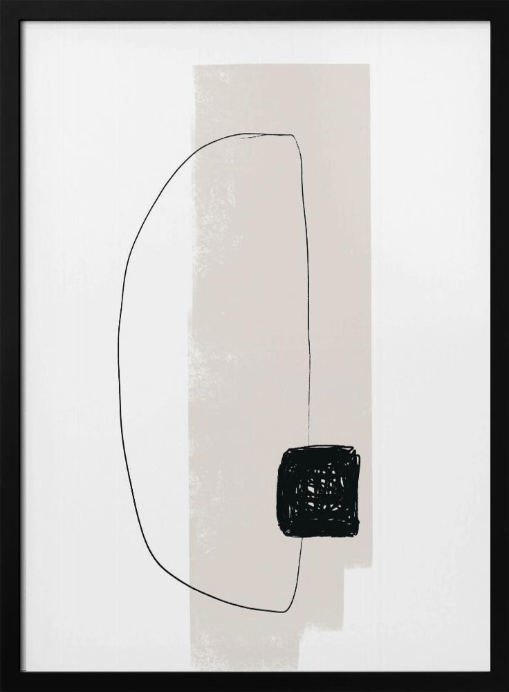 Minimalistische Harmonie | Poster