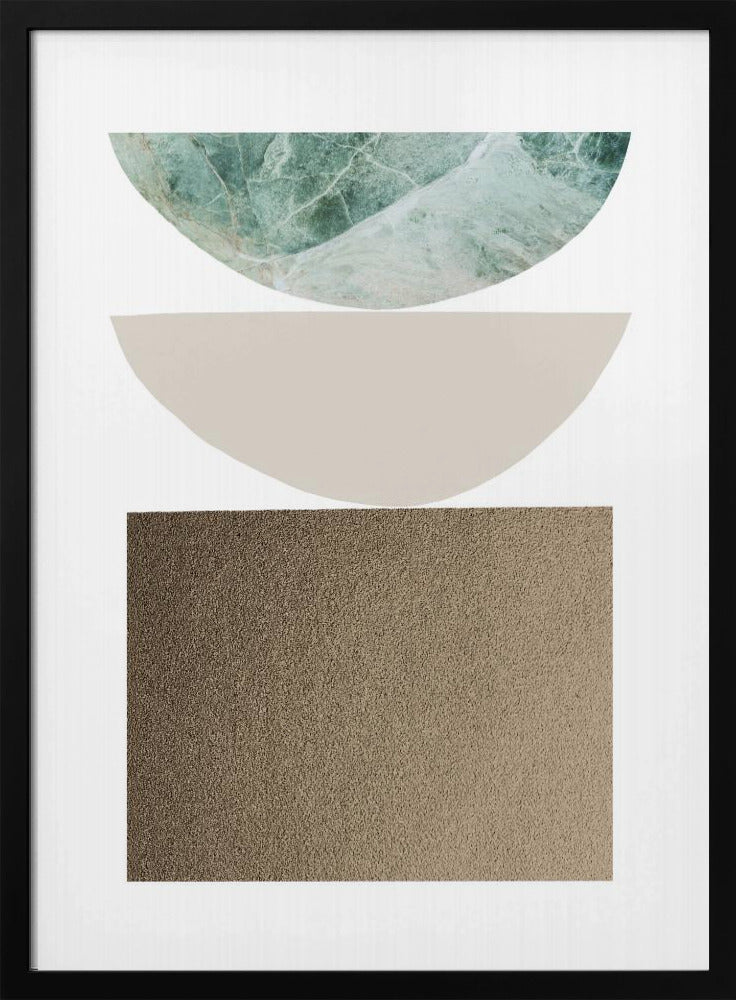 Minimalistische geometrische Formen | Poster