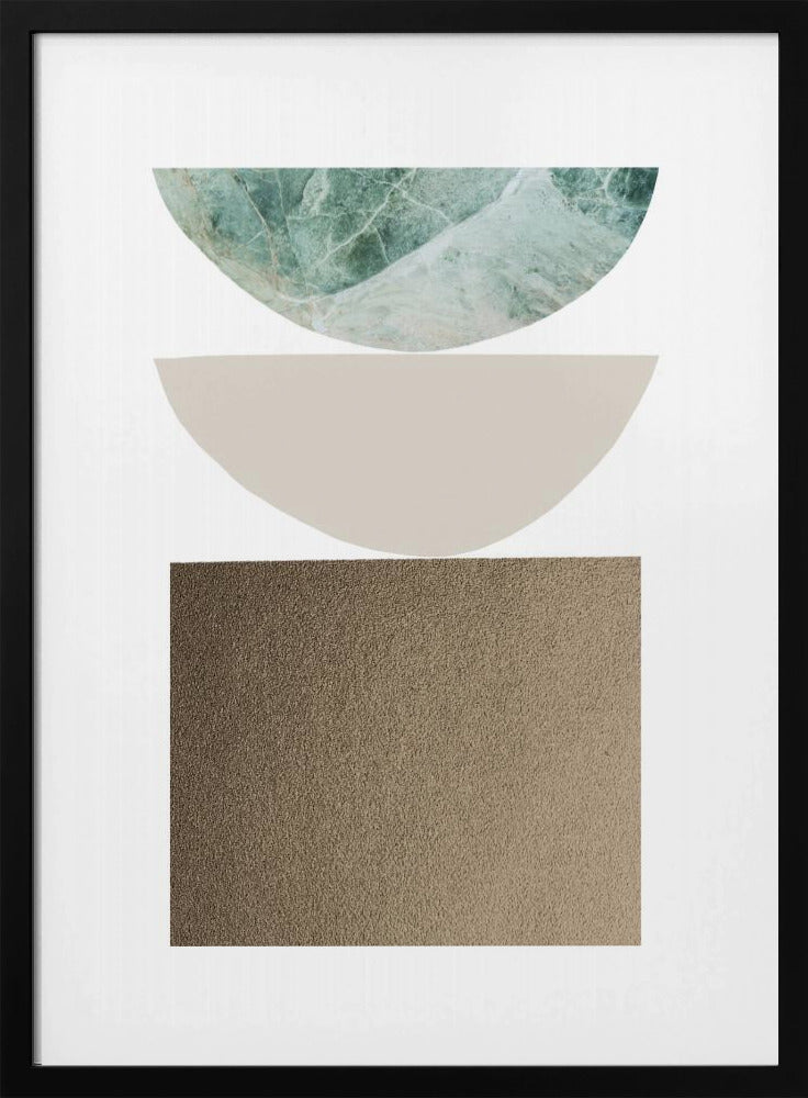 Minimalistische geometrische Formen | Poster