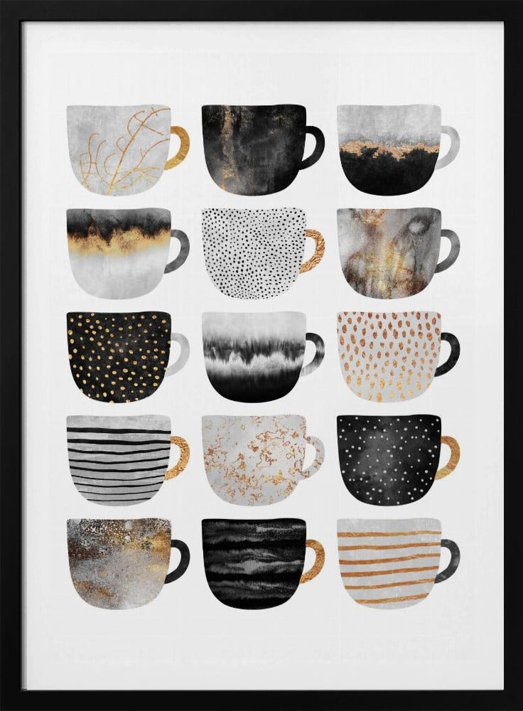 Hübsche Kaffeetassen | Poster