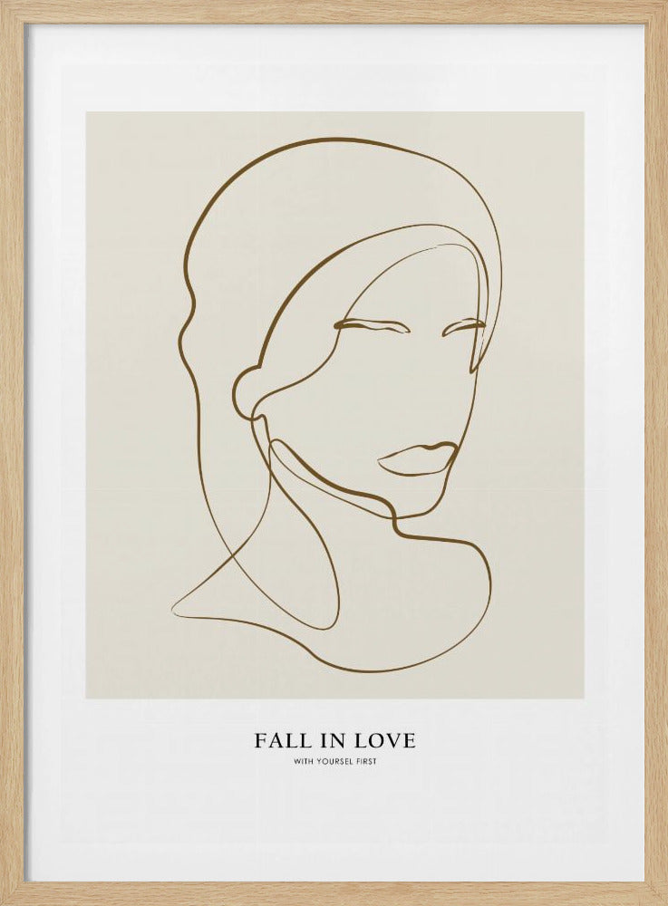 Frauenportrait | Poster