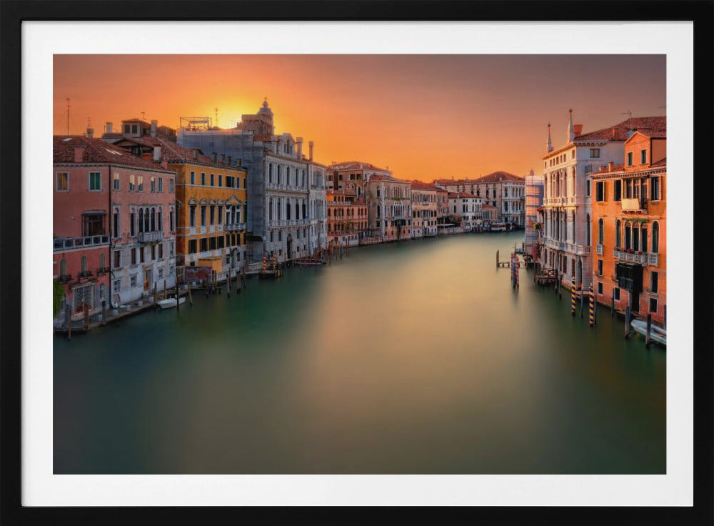 Sonnenuntergang in Venedig | Poster