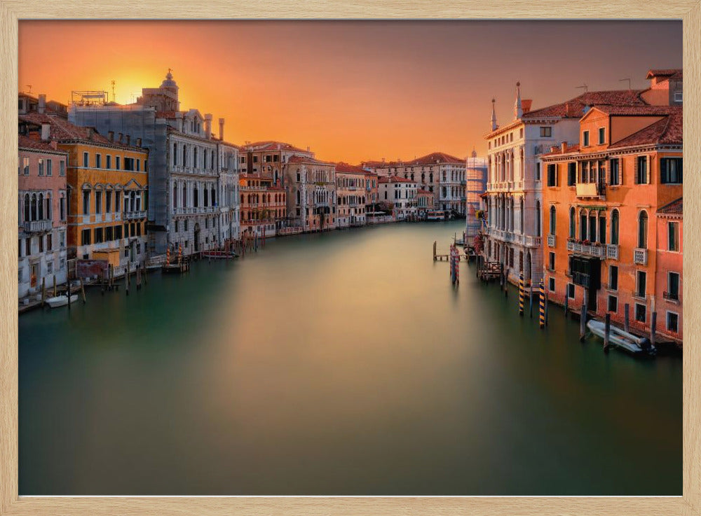 Sonnenuntergang in Venedig | Poster