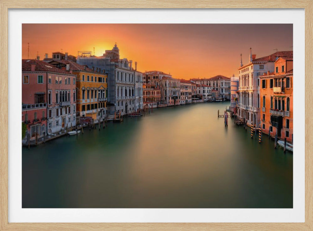 Sonnenuntergang in Venedig | Poster