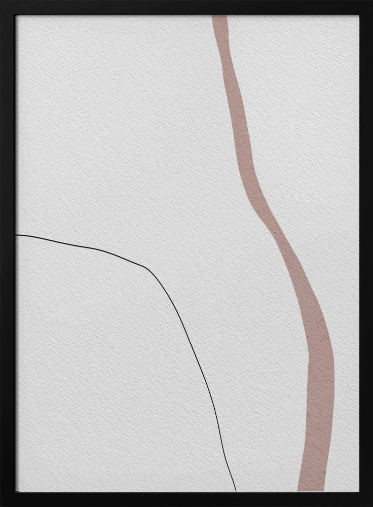 Gebogene Spuren | Poster
