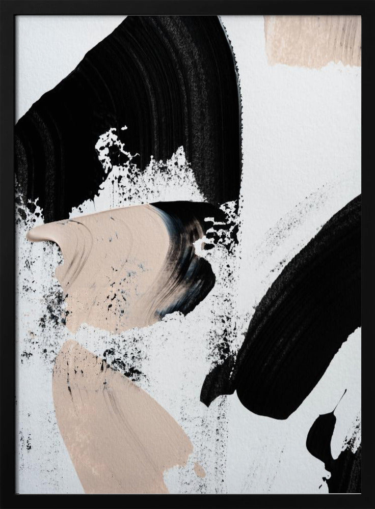 Schwarz und Nackt | Poster