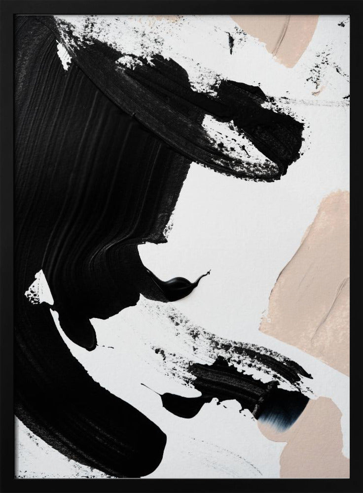 Schwarz und Nackt | Poster
