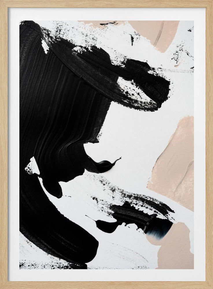 Schwarz und Nackt | Poster