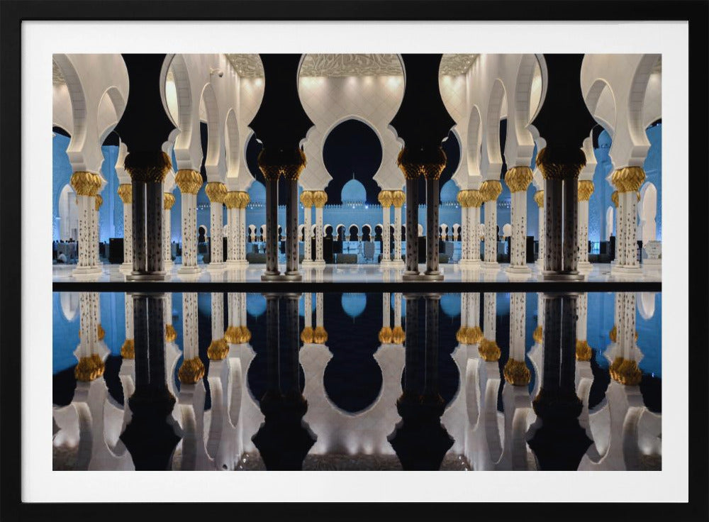 Blaue Stunde & Reflexion | Poster