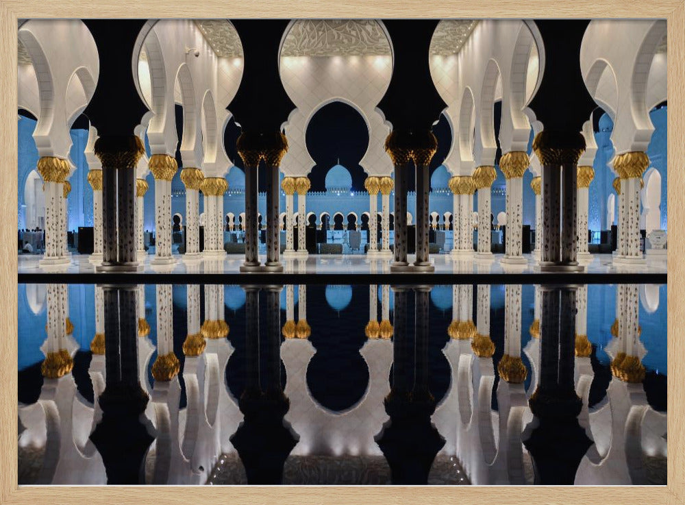 Blaue Stunde & Reflexion | Poster