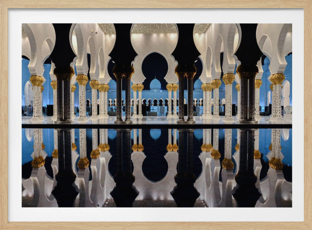 Blaue Stunde & Reflexion | Poster