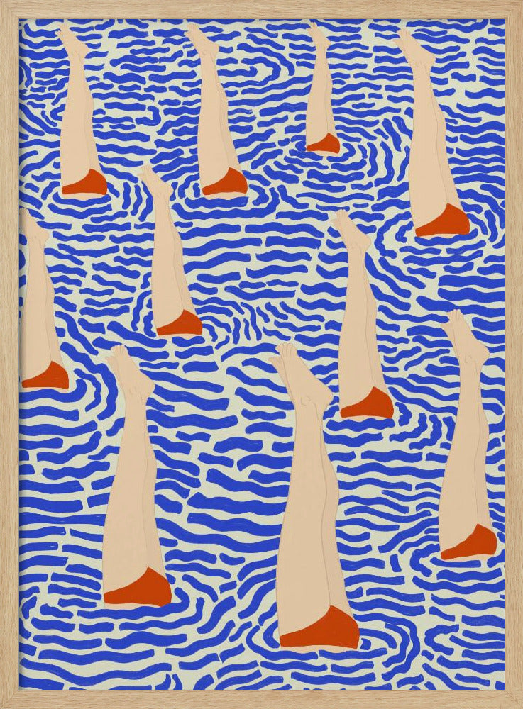Bañistas | Poster