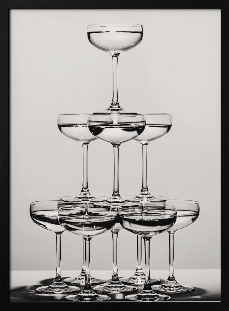 Champagnerturm_6 | Poster