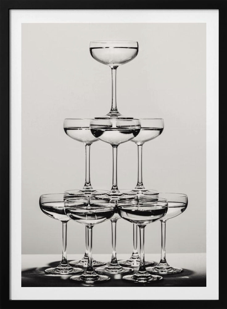 Champagnerturm_6 | Poster