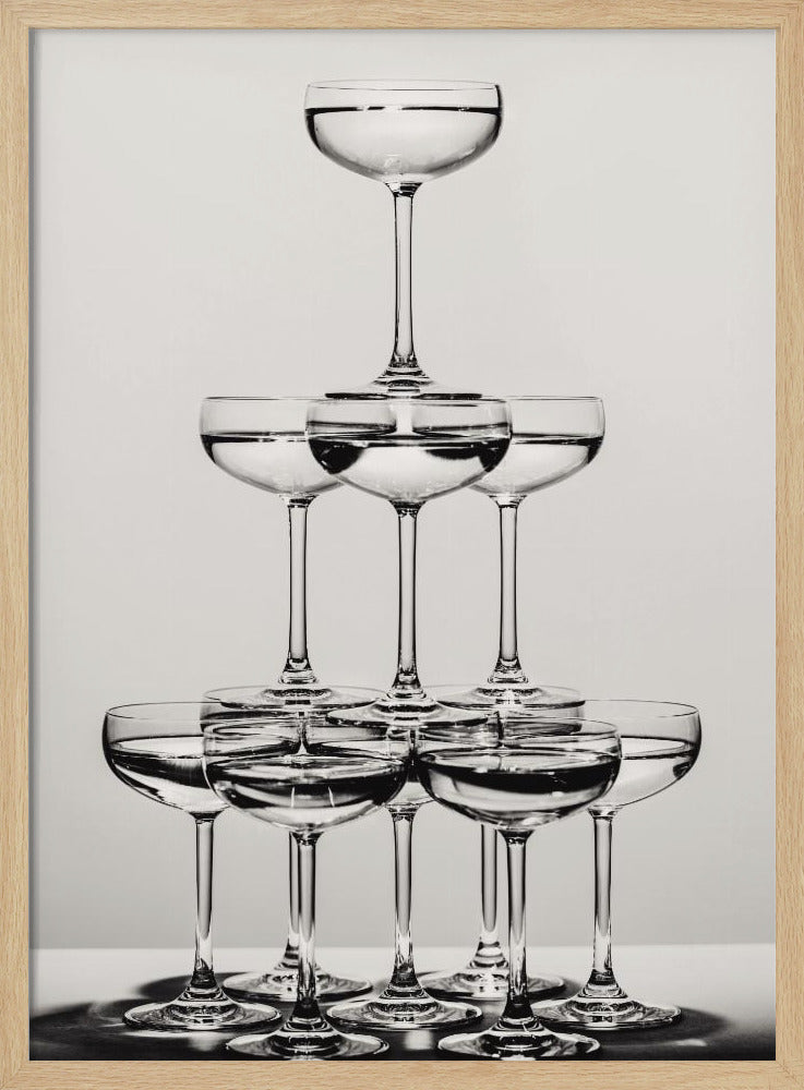 Champagnerturm_6 | Poster