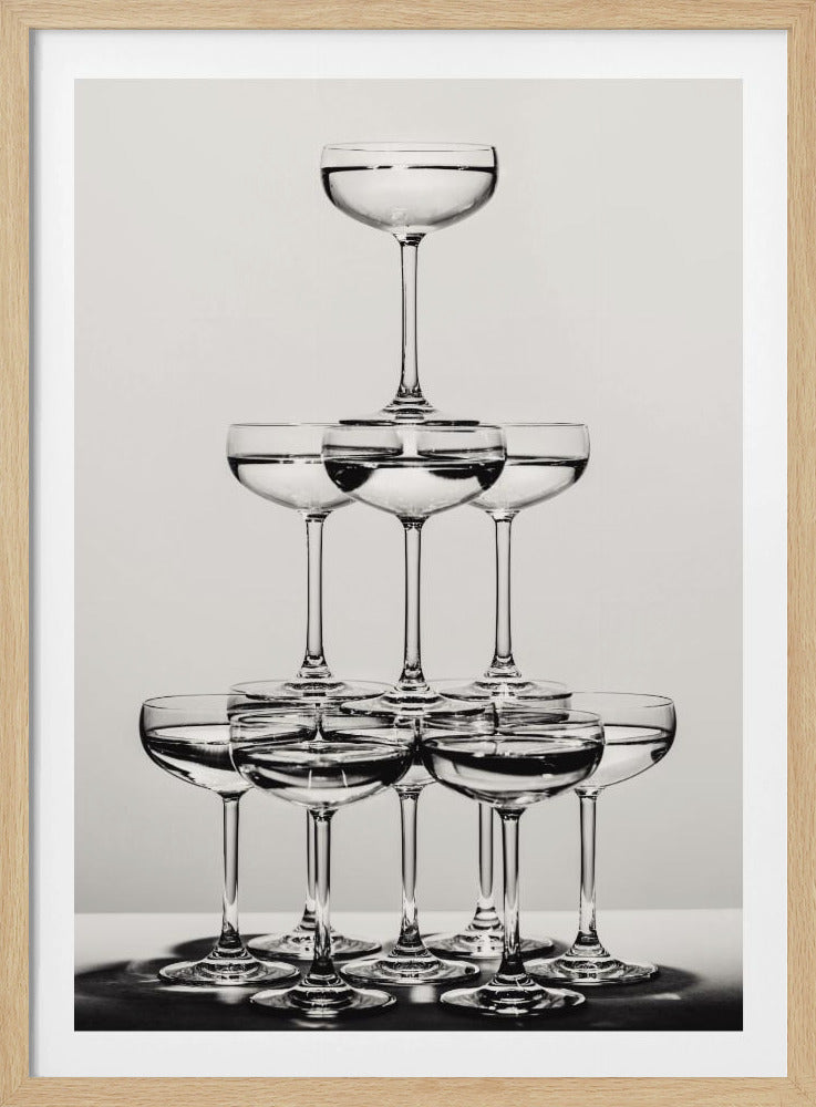 Champagnerturm_6 | Poster