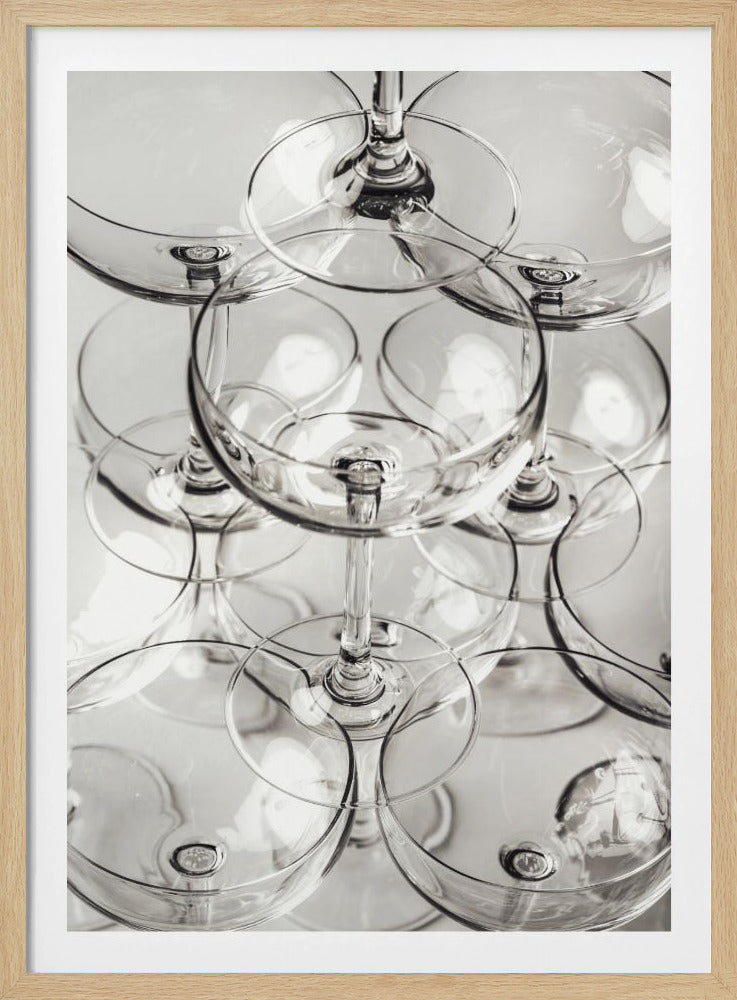 Champagnerturm_7 | Poster