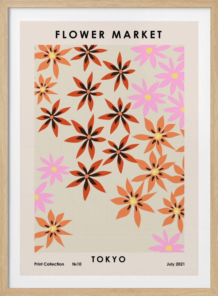 Blumenmarkt Tokio | Poster