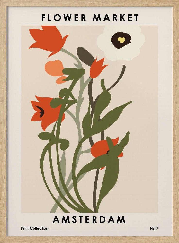 Blumenmarkt Amsterdam | Poster